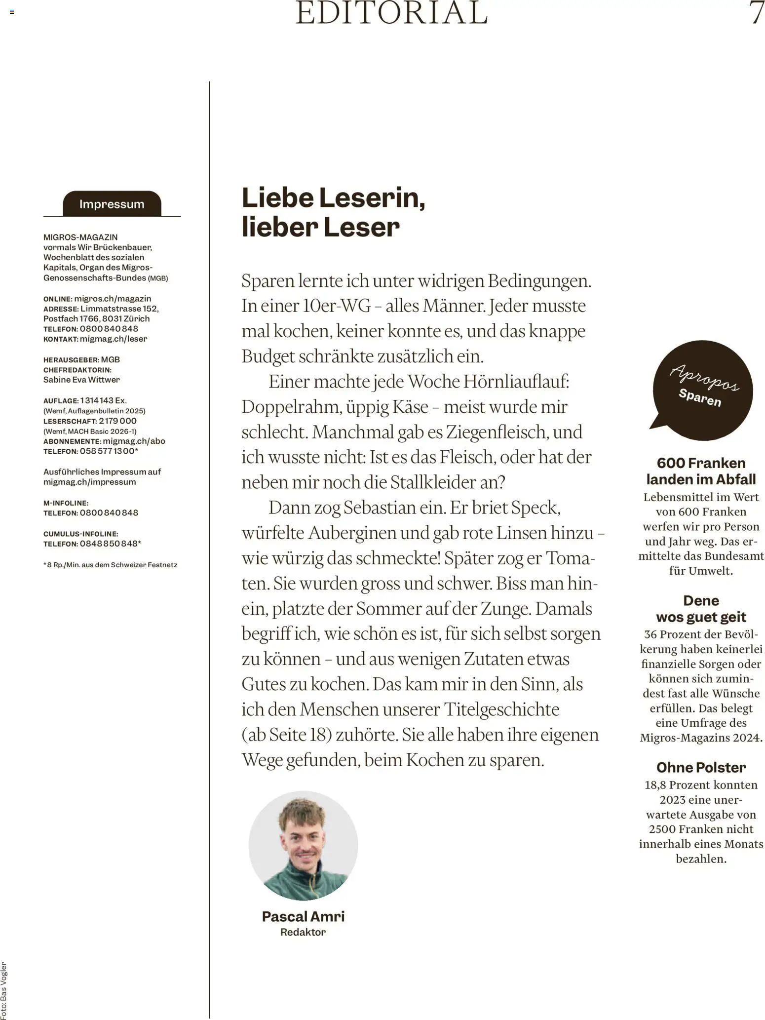 Migros aktionen Magazin – gültig ab 19.08.2026 | Seite: 7