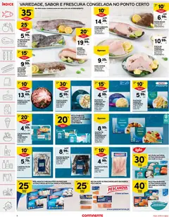 Pré-visualização Continente folheto válido de 20/10/2026 | Página: 4 | Produtos: Pescada, Polvo, Lombo, Tamboril