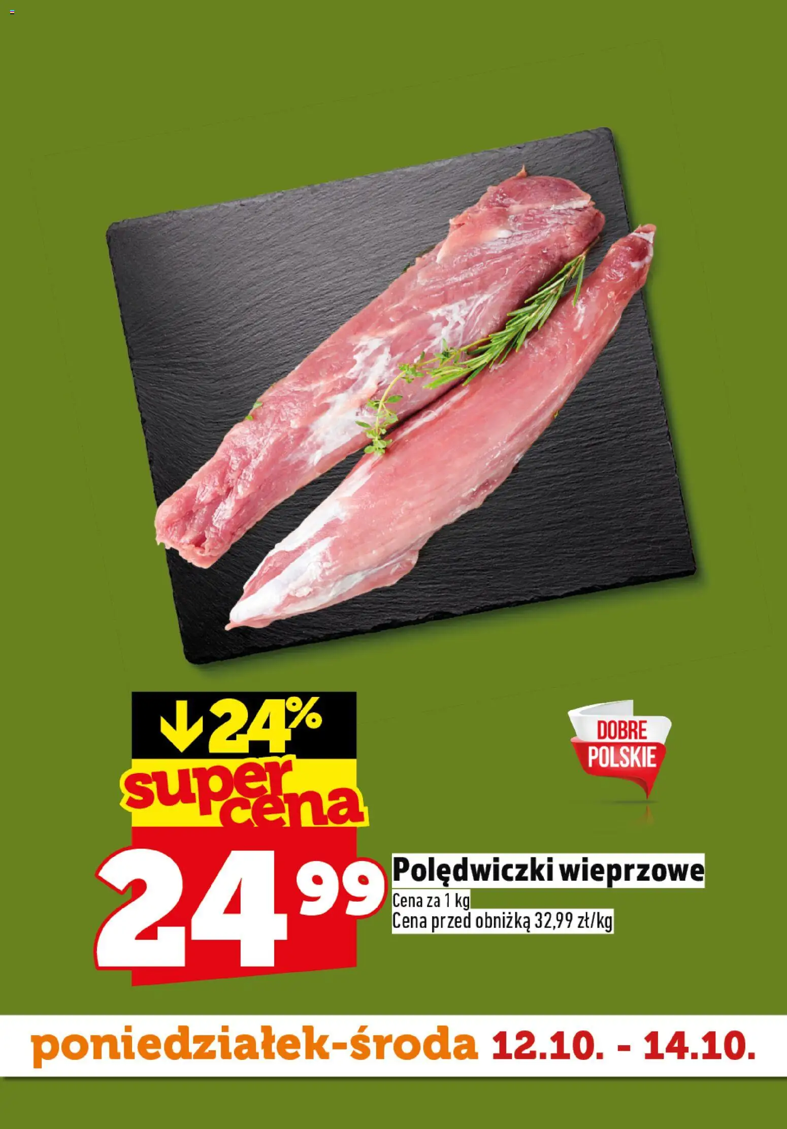 Topaz gazetka - Superstart tygodnia od 12.10.2026 | Strona: 4 | Produkty: Polędwiczki wieprzowe, Polędwiczki