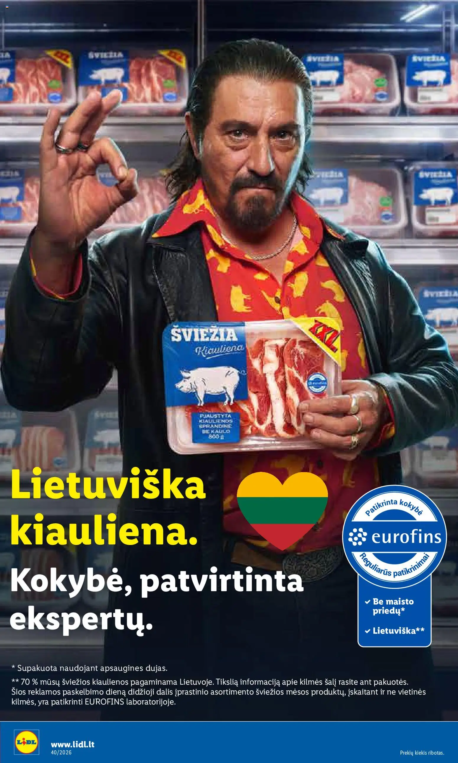 LIDL akcijos nuo 2026.09.28 | Puslapis: 6 | Prekių: Kiaulienos, Kiauliena