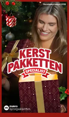 Makro folder - Kerstpakketten catalogus - Voorbeeld van een folder van Makro, geldig van 20-10-2026