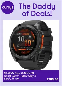 Preview of Currys PC World - Offers valid from 12/06/2026 | Page: 5 | Products: Smart watch, Watch