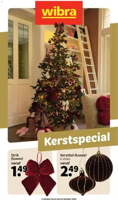 Wibra Kerstspecial - Voorbeeld van een folder van Wibra, geldig van 09/10/2026