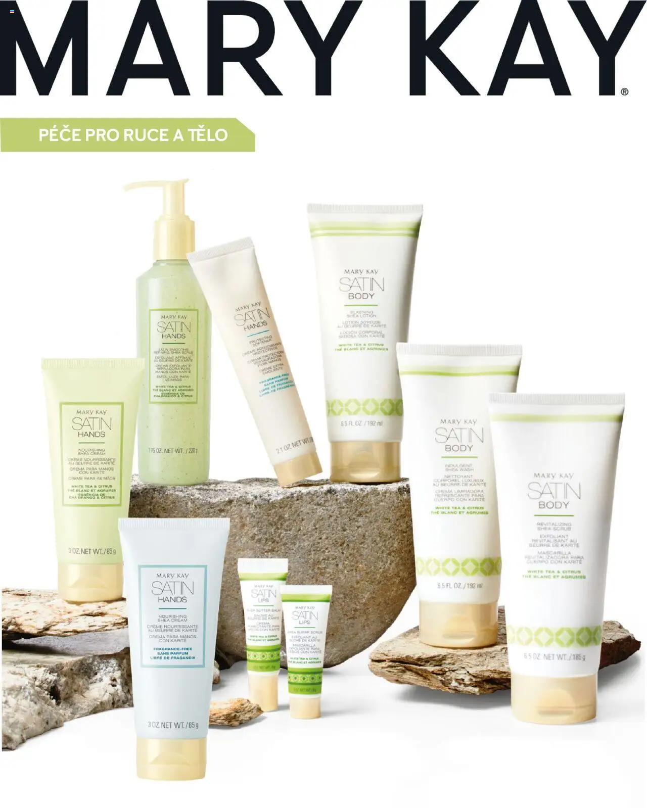 Mary Kay katalog - Péče pro ruce a tělo od 16.03.2025 | Strana: 1 | Produkty: Crema, Body