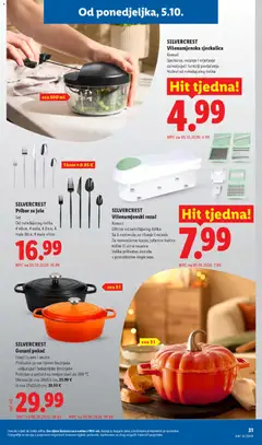 Lidl Katalog - Pregled kataloga iz trgovine Lidl, vrijedi od 05.10.2026 | Stranica: 31