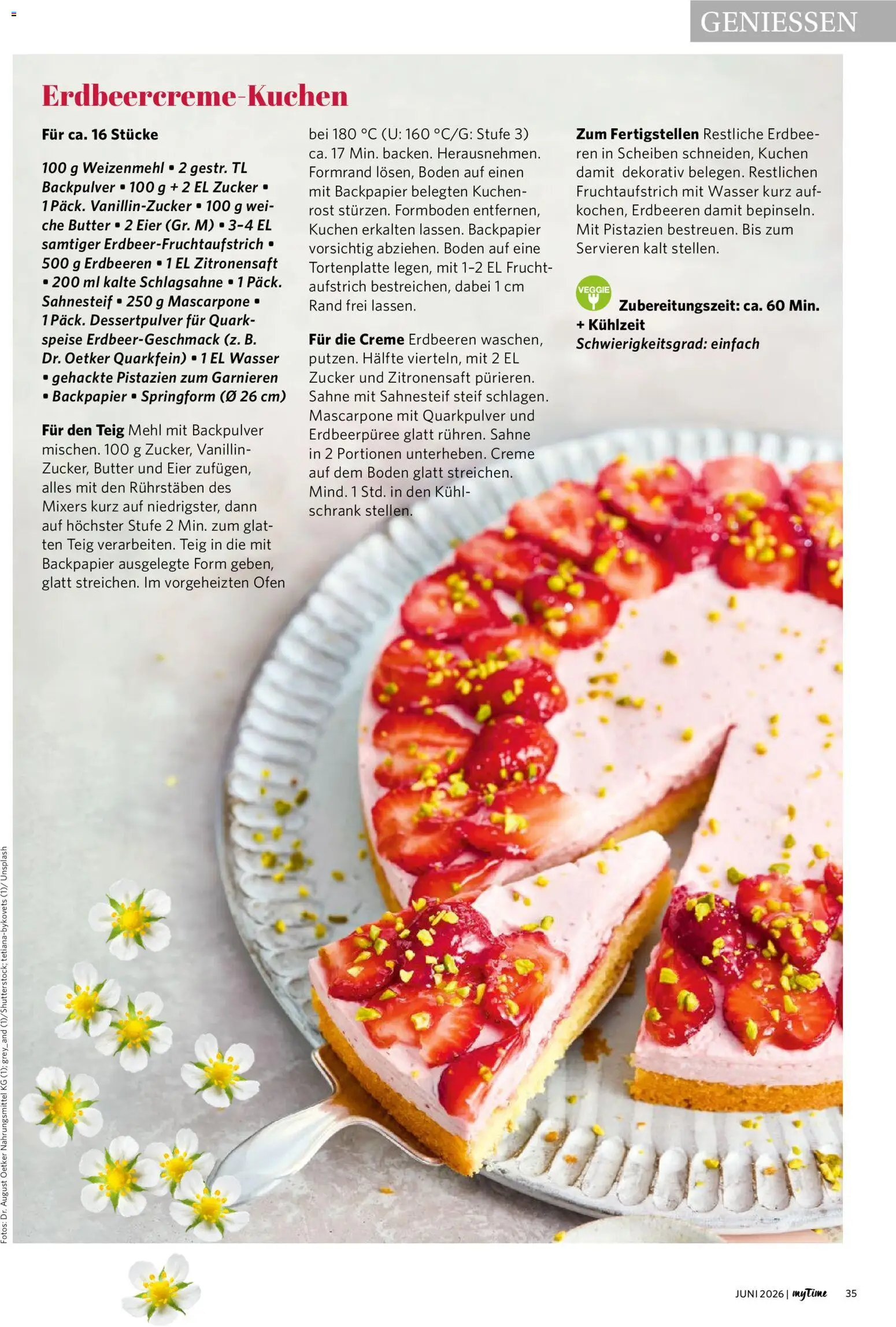 Combi myTime Juni 2026 – gültig ab 01.06.2026 | Seite: 35 | Produkte: Schlagsahne, Mascarpone, Zucker, Kuchen