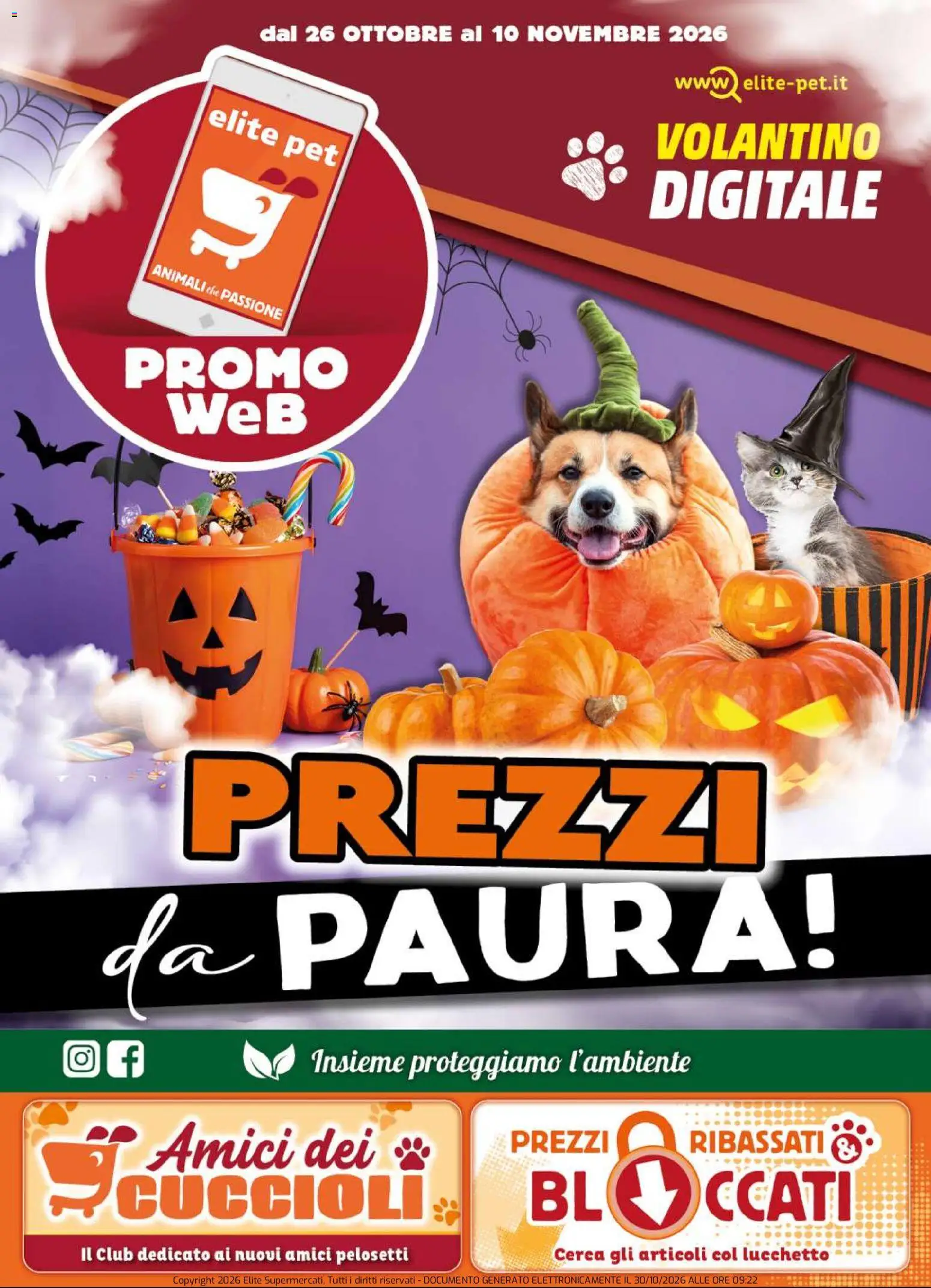 Volantino Elite Supermercati del 26/10/2026 | Pagina: 1