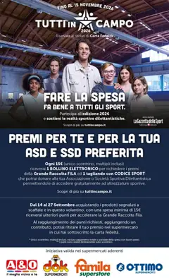 Anteprima del volantino DOK volantino Grande Raccolta Fila valido a partire dal 14/09/2026