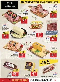 TIROLSKA KOBASICA, PIK, 1kg - Pregled kataloga iz trgovine Konzum, vrijedi od 06.05.2026 | Stranica: 20