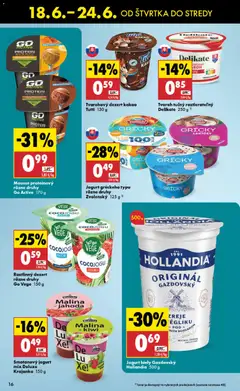 Biedronka leták platný od 18.06.2026 | Strana: 16 | Produkty: Jogurt, Protein, Kiwi, Kakao