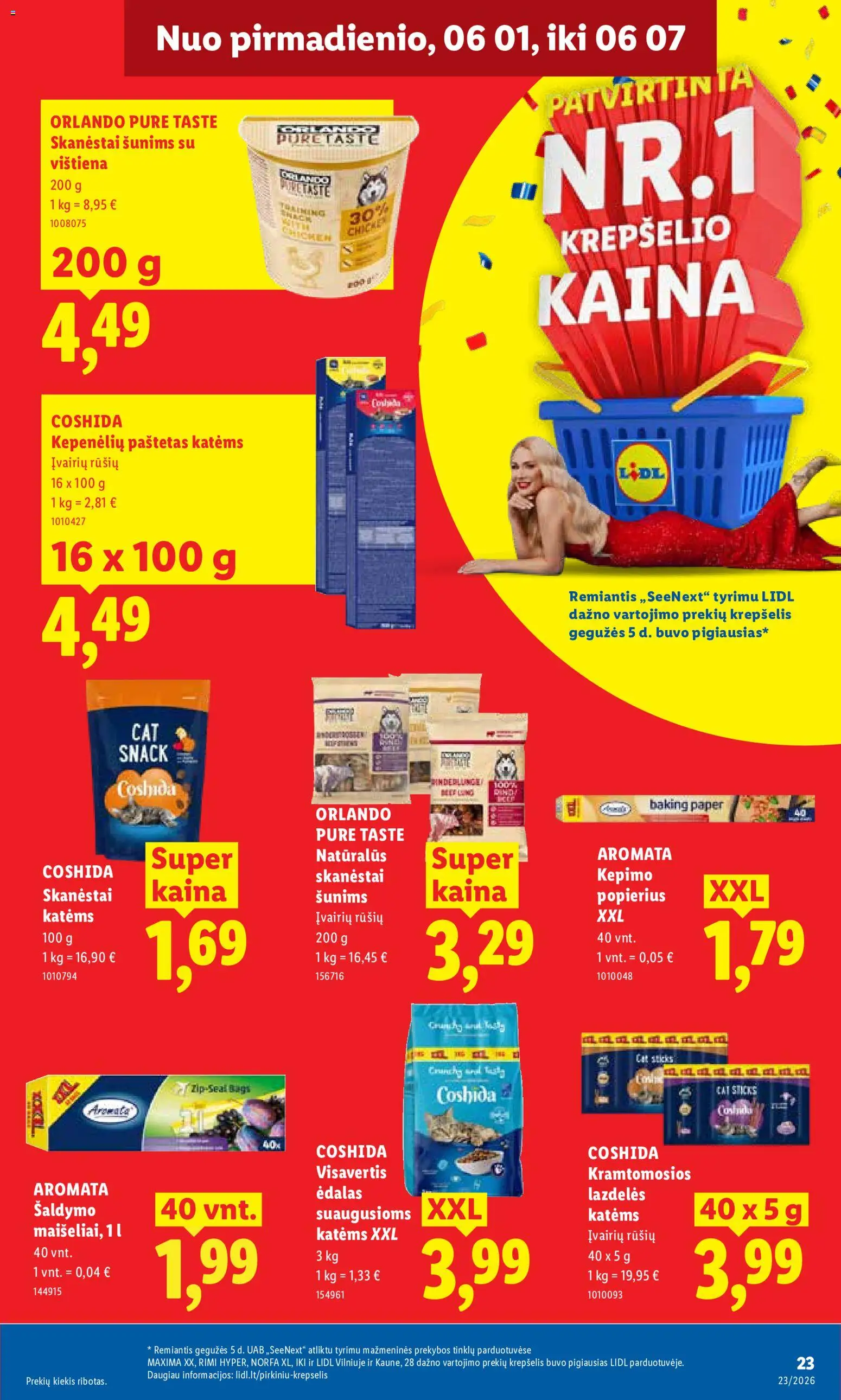 LIDL akcijos nuo 01.06.2026 | Puslapis: 23
