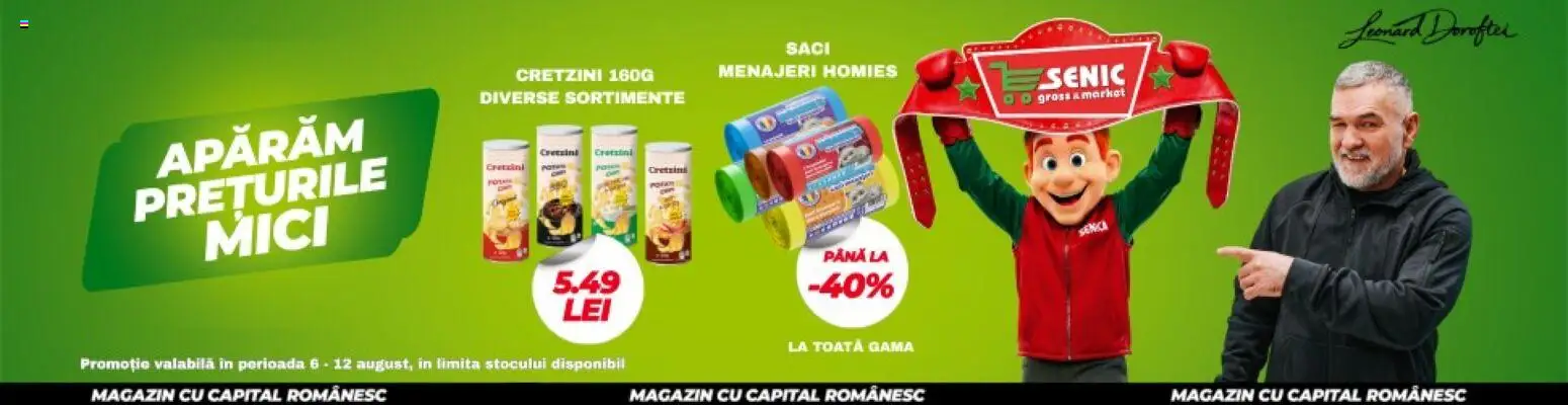 Noul catalog Senic – valabil de la 10.08.2026 | Pagină: 1