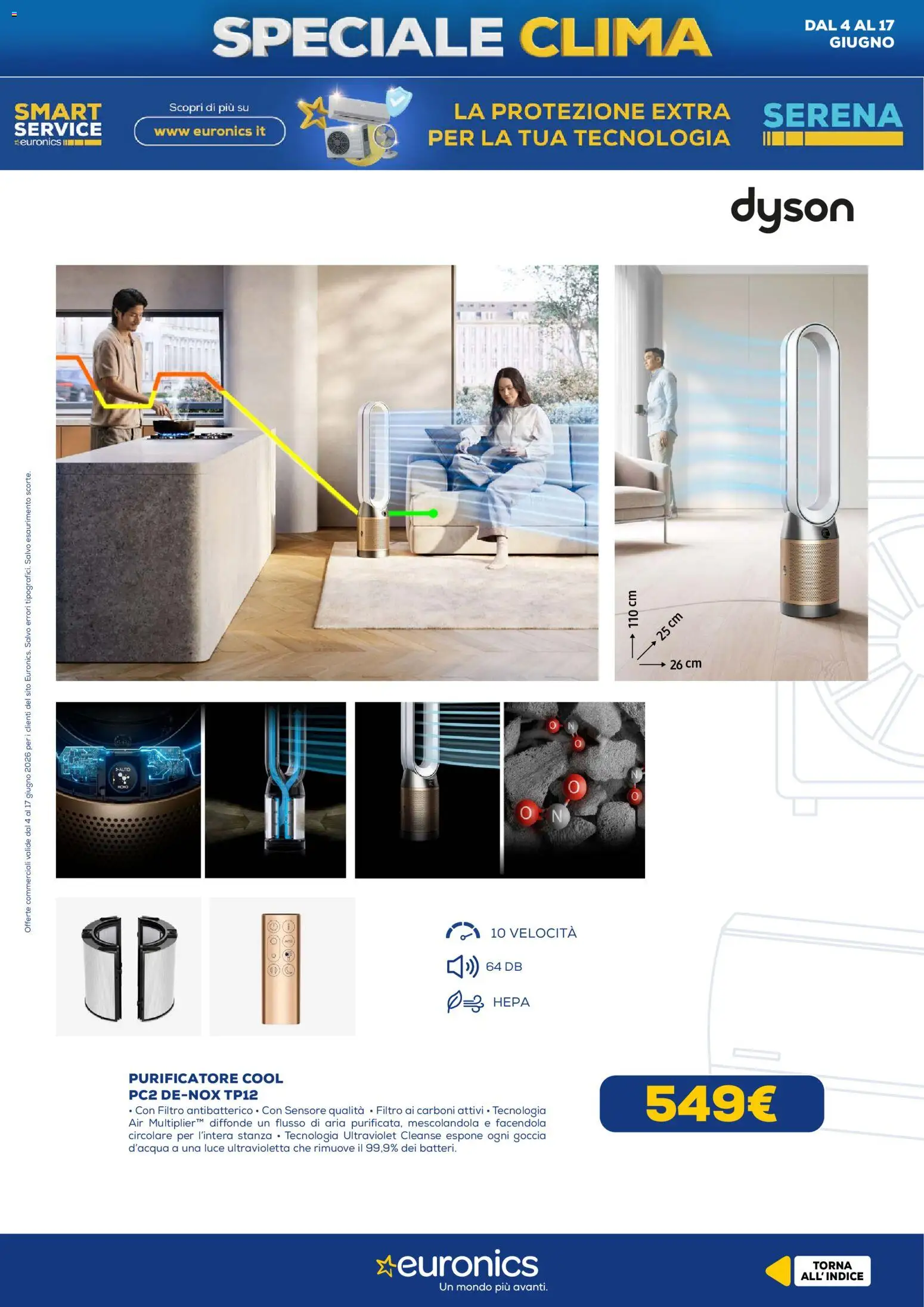 Volantino Euronics del 16/07/2026 | Pagina: 20 | Prodotti: Dyson