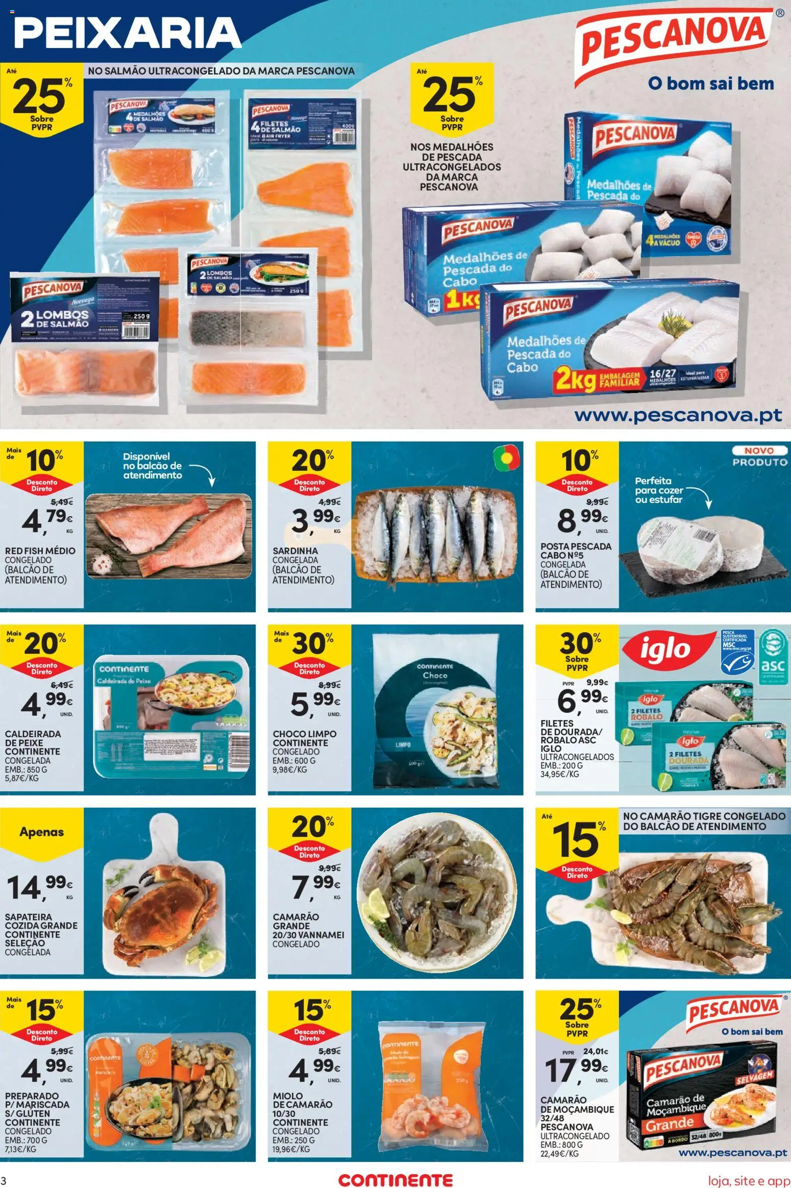 Continente Semanal Continente Bom Dia │ válido de 23/06/2026 | Página: 5 | Produtos: Cabo, Pescada, Pescada do cabo, Peixe