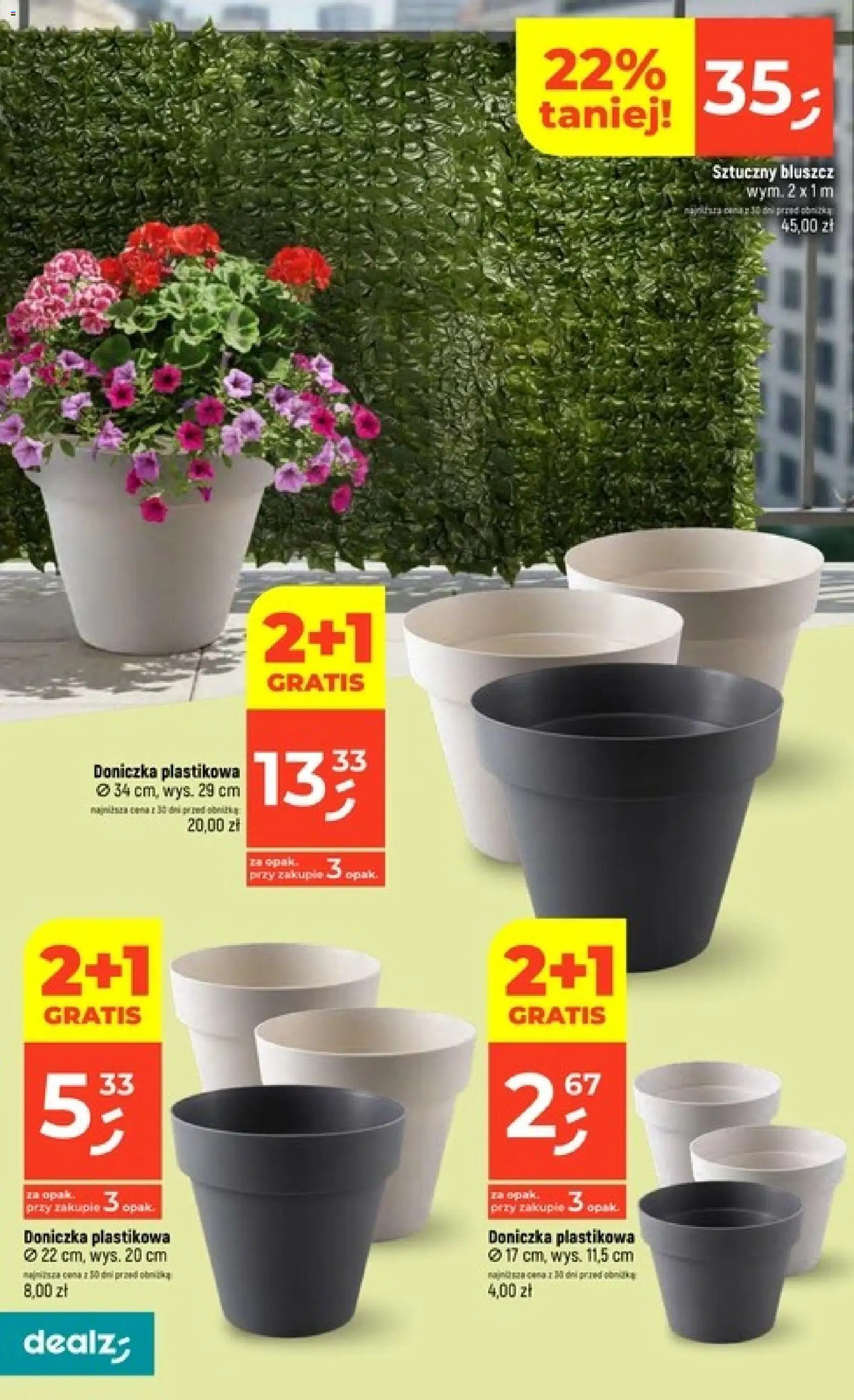 Dealz gazetka od 28.05.2026 | Strona: 32 | Produkty: Doniczka