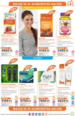 Alma Gyógyszertárak akciós újság - amely érvényes a következő dátumtól: 01.05.2026 | Oldal: 17 | Termékek: Málna, Ginkgo biloba, Narancs, Vegán