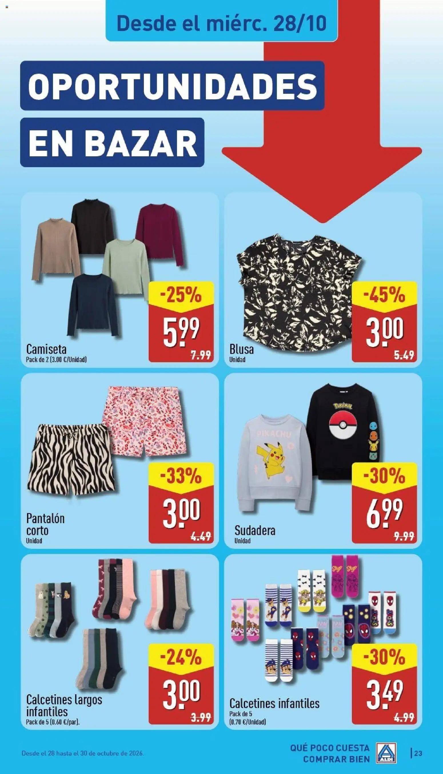 Aldi folleto Canarias │ válido desde el 26/10/2026 | Página: 23