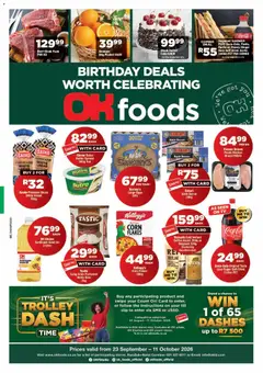 OK Foods specials catalogue – valid from 23/09/2026