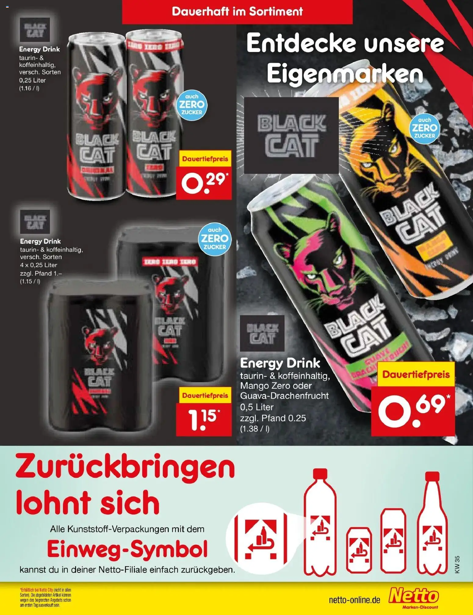 Netto Marken-Discount Prospekt Pirna (ab 24.08.2026) » Angebote | Seite: 9 | Produkte: Energy, Zucker, Mango