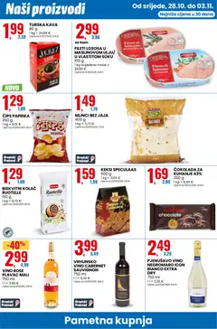 ČIPS PAPRIKA, 250 g, 1 kg = 5,16 € - Pregled kataloga iz trgovine Eurospin, vrijedi od 28.10.2026 | Stranica: 10