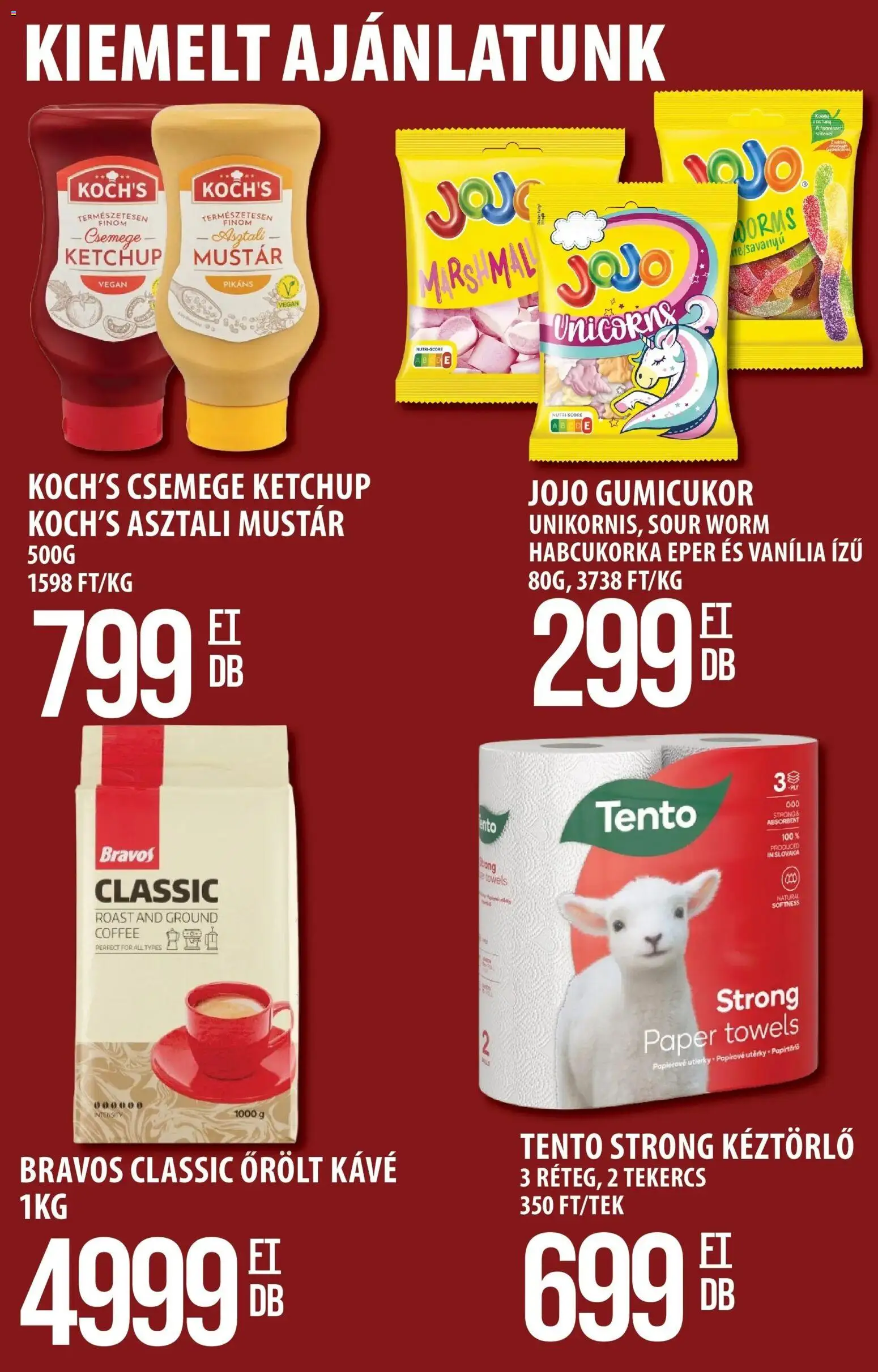 COOP Szolnok akciós ujság - amely érvényes a következő dátumtól: 12.03.2026 | Oldal: 7 | Termékek: Kávé, Őrölt kávé, Vegán, Mustár