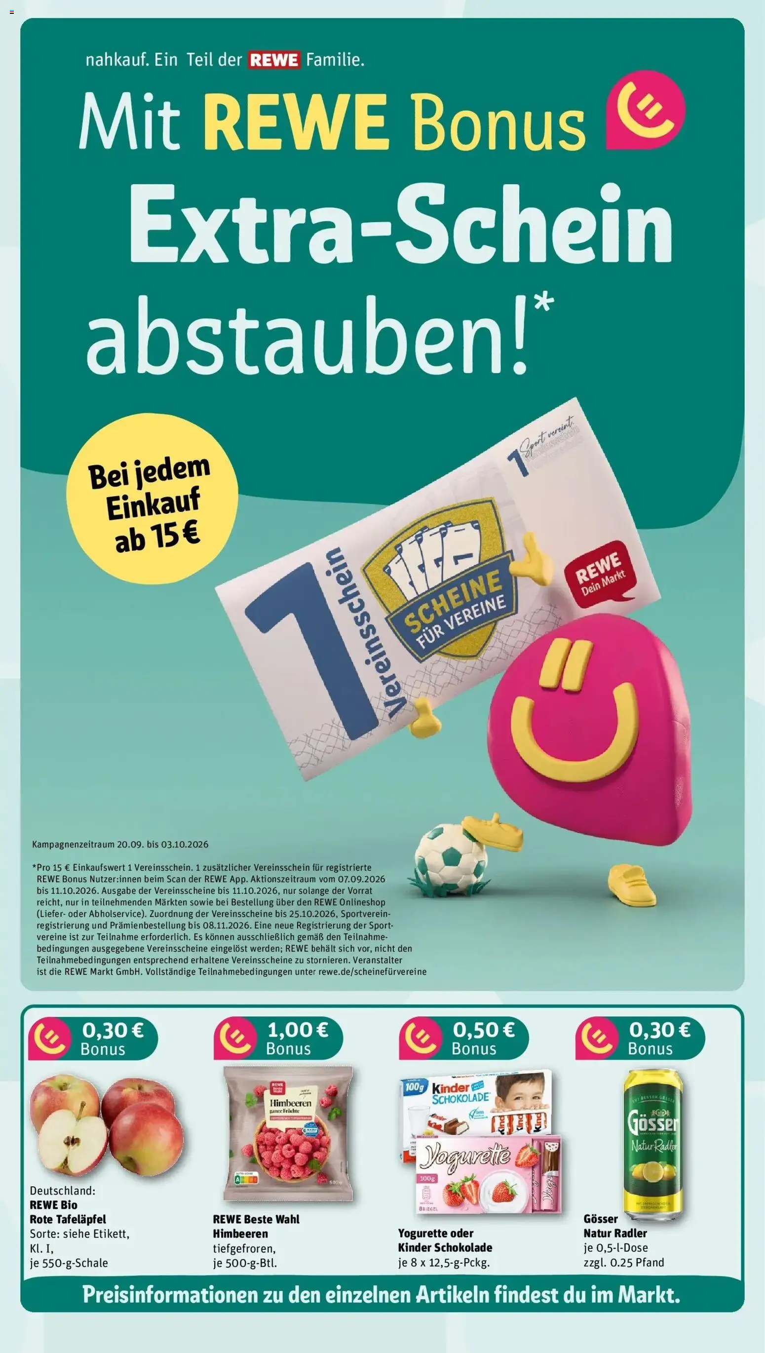 REWE Prospekt ab 14.09.2026 zum Blättern » Angebote | Seite: 4