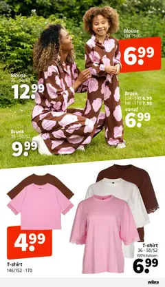Wibra folder - Voorbeeld van een folder van Wibra, geldig van 06/07/2026 | Pagina: 16 | Producten: Blouse, Broek