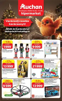 Auchan Karácsonyi ajánlataink - amely érvényes a következő dátumtól: 2026.10.22.