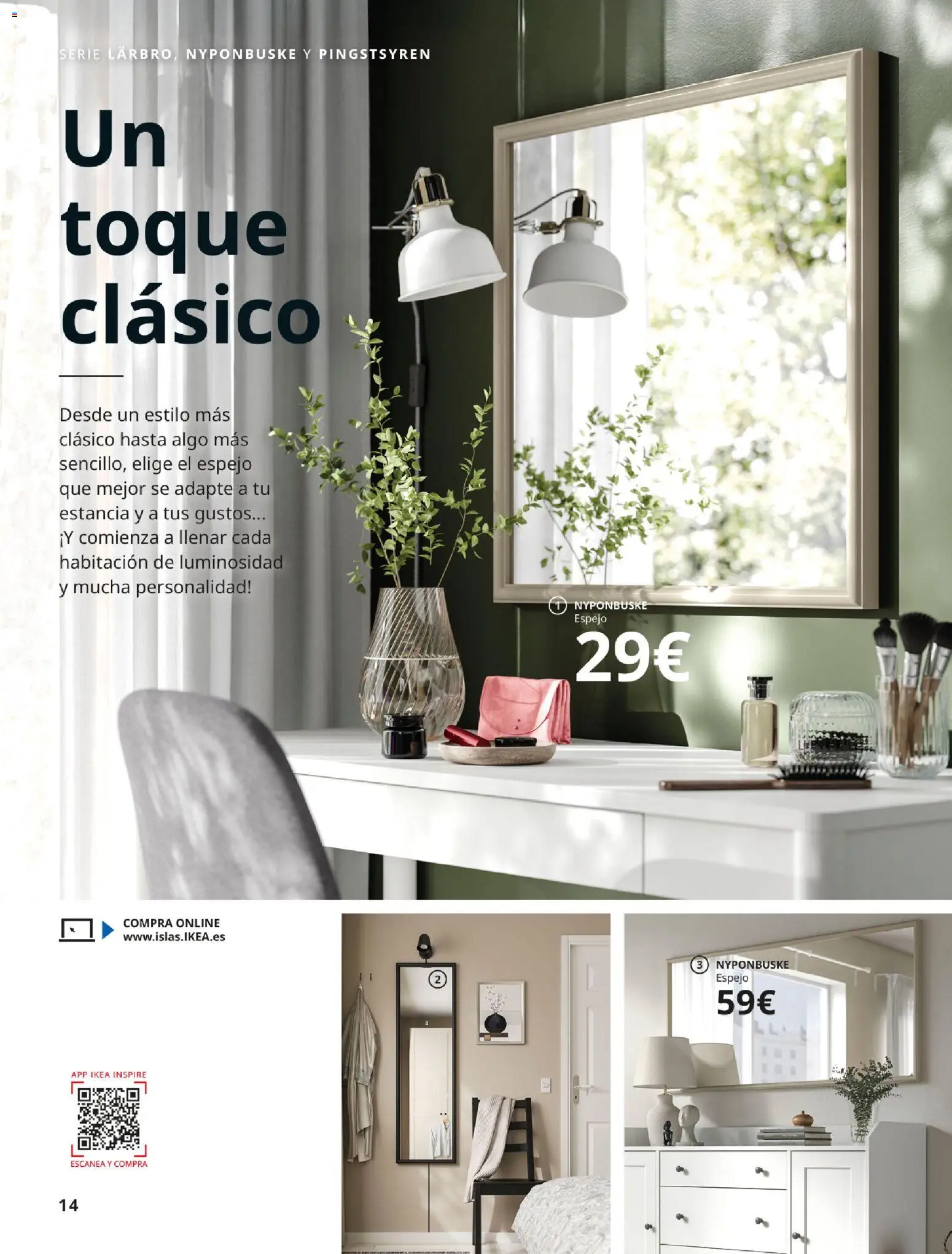 IKEA - Espejos │ válido desde el 01/10/2026 | Página: 14 | Productos: Espejo