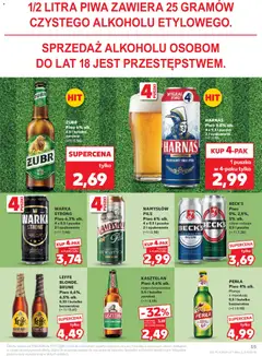 Pogląd oferty "Kaufland gazetka" - ważna od 11.06.2026 | Strona: 55 | Produkty: Mango, Piwo żubr, Warka, Harnaś