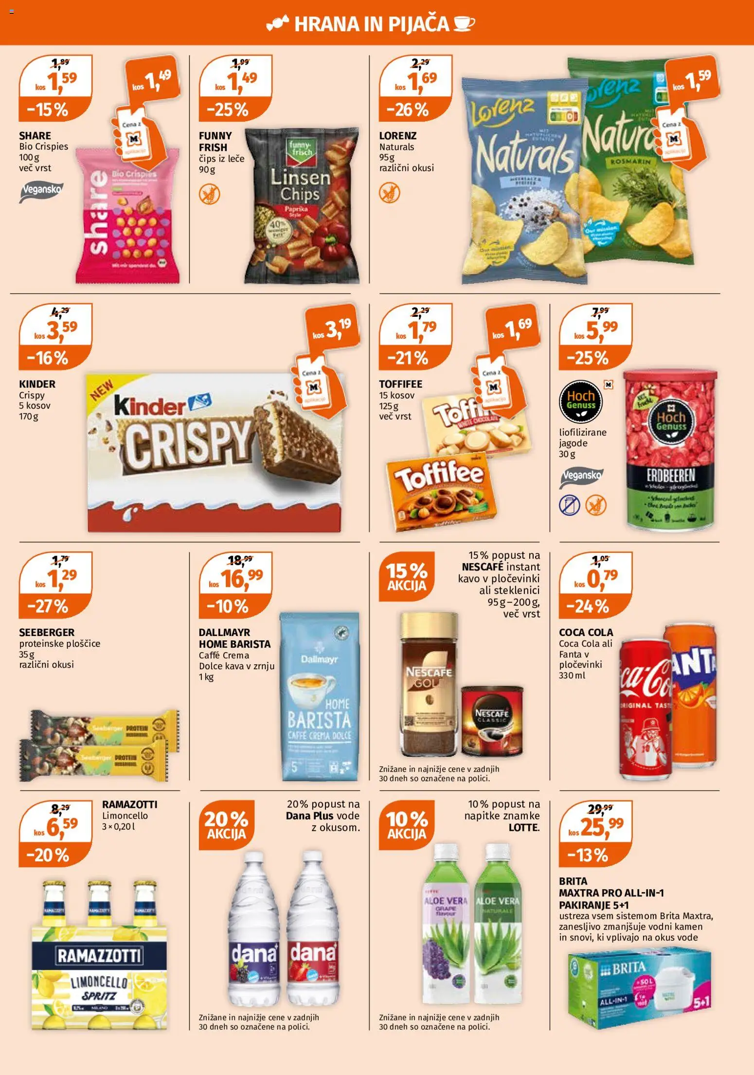Novi Müller katalog ponudbe – veljaven od 31.08.2026 | Stran: 11 | Izdelki: Aloe Vera, Fanta, Ploščice, Cips