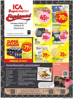 ICA Supermarket - Stockholm - Förhandsvisning av reklamblad från butik ICA Supermarket aktuell från 25.05.2026