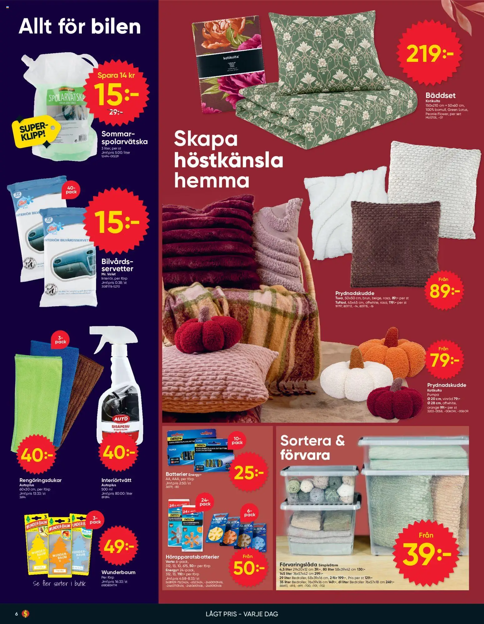 Dollar Store reklamblad aktuell från 07/09/2026 | Sida: 6