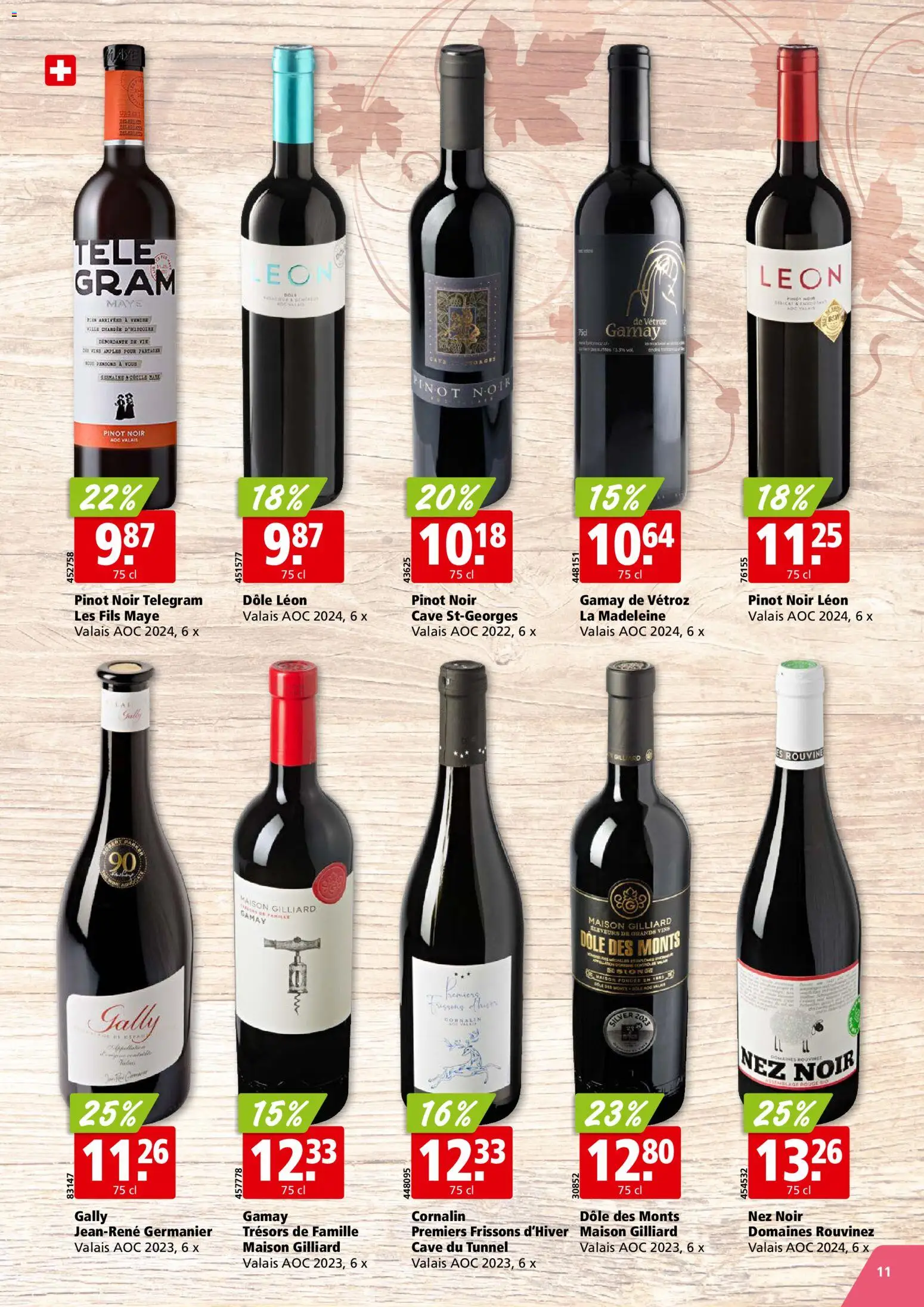 Aligro aktionen Weinfestival Sion – gültig ab 25.05.2026 | Seite: 11