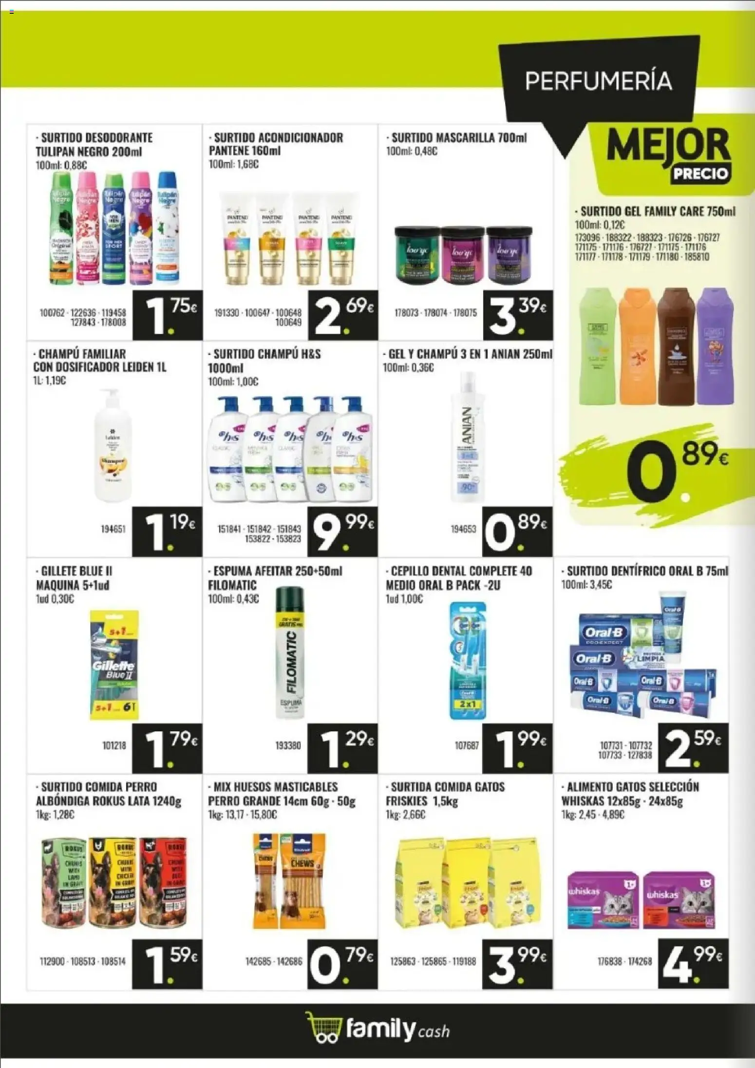 Family Cash folleto │ válido desde el 08.06.2026 | Página: 20 | Productos: Cepillo, Champú, Acondicionador, Desodorante