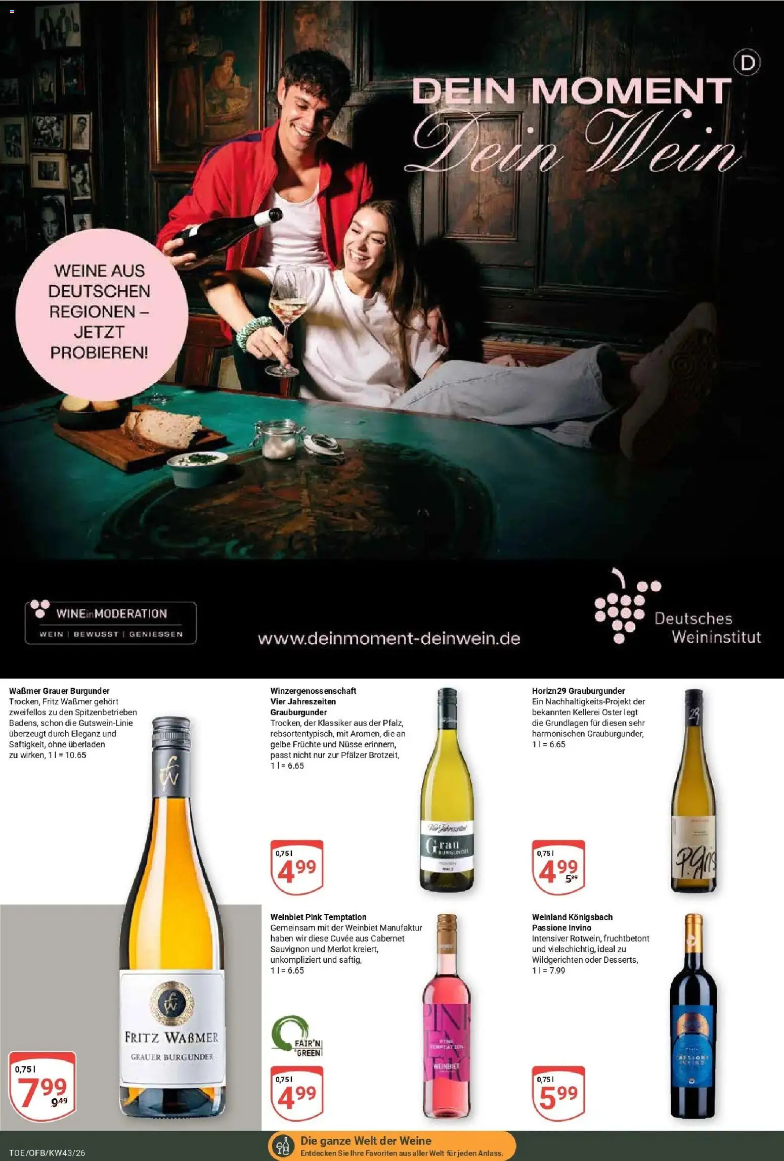 Globus Prospekt Tönisvorst (ab 19.10.2026) » Angebote online | Seite: 19 | Produkte: Merlot, Wein, Nüsse