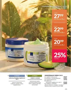 Pogląd oferty "Avon Katalog 8 2026" - ważna od 01.08.2026 | Strona: 175 | Produkty: Body, Krem, Awokado