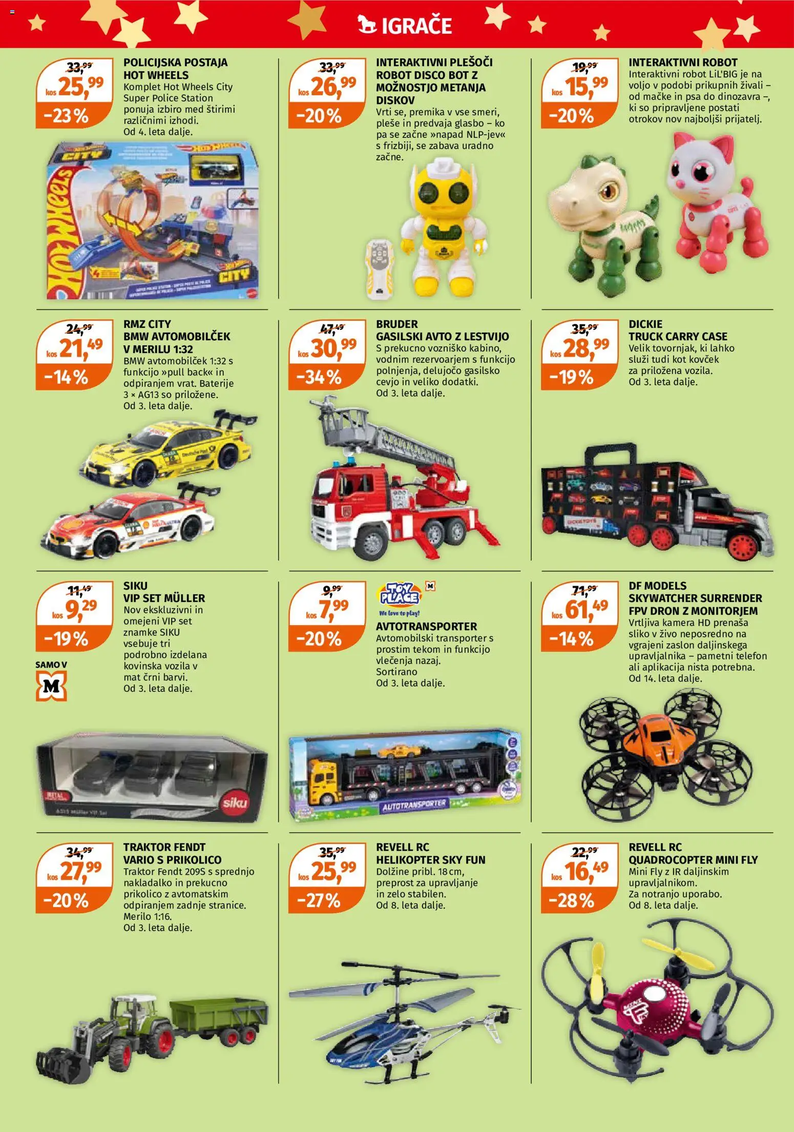 Novi Müller katalog ponudbe – veljaven od 02.11.2026 | Stran: 8 | Izdelki: Telefon, Kamera, Robot, Kovcek
