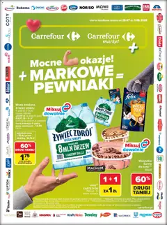 Pogląd oferty "Carrefour gazetka - Markowe pewniaki" - ważna od 20.07.2026