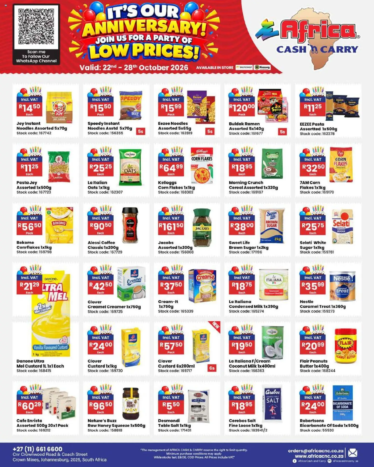 New Africa Cash & Carry catalogue – valid from 22/10/2026 | Page: 29