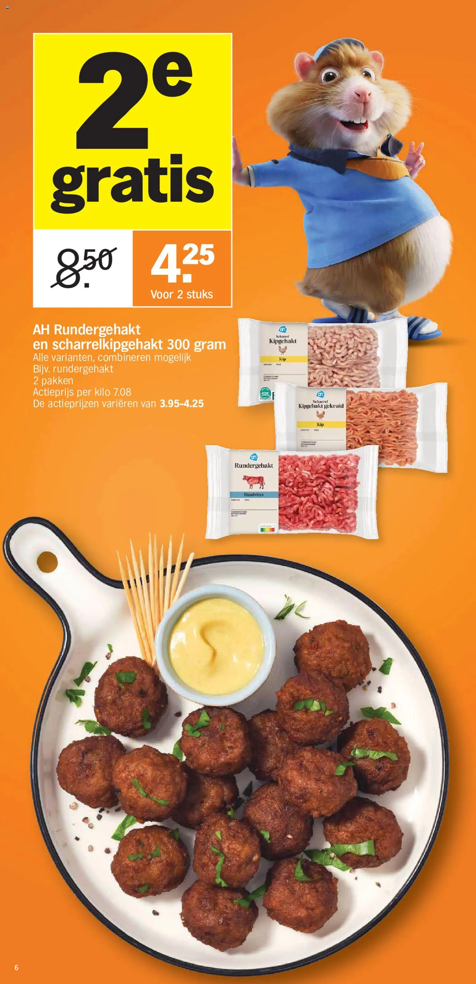 {H1} | Pagina: 6 | Producten: Rundvlees, Rundergehakt