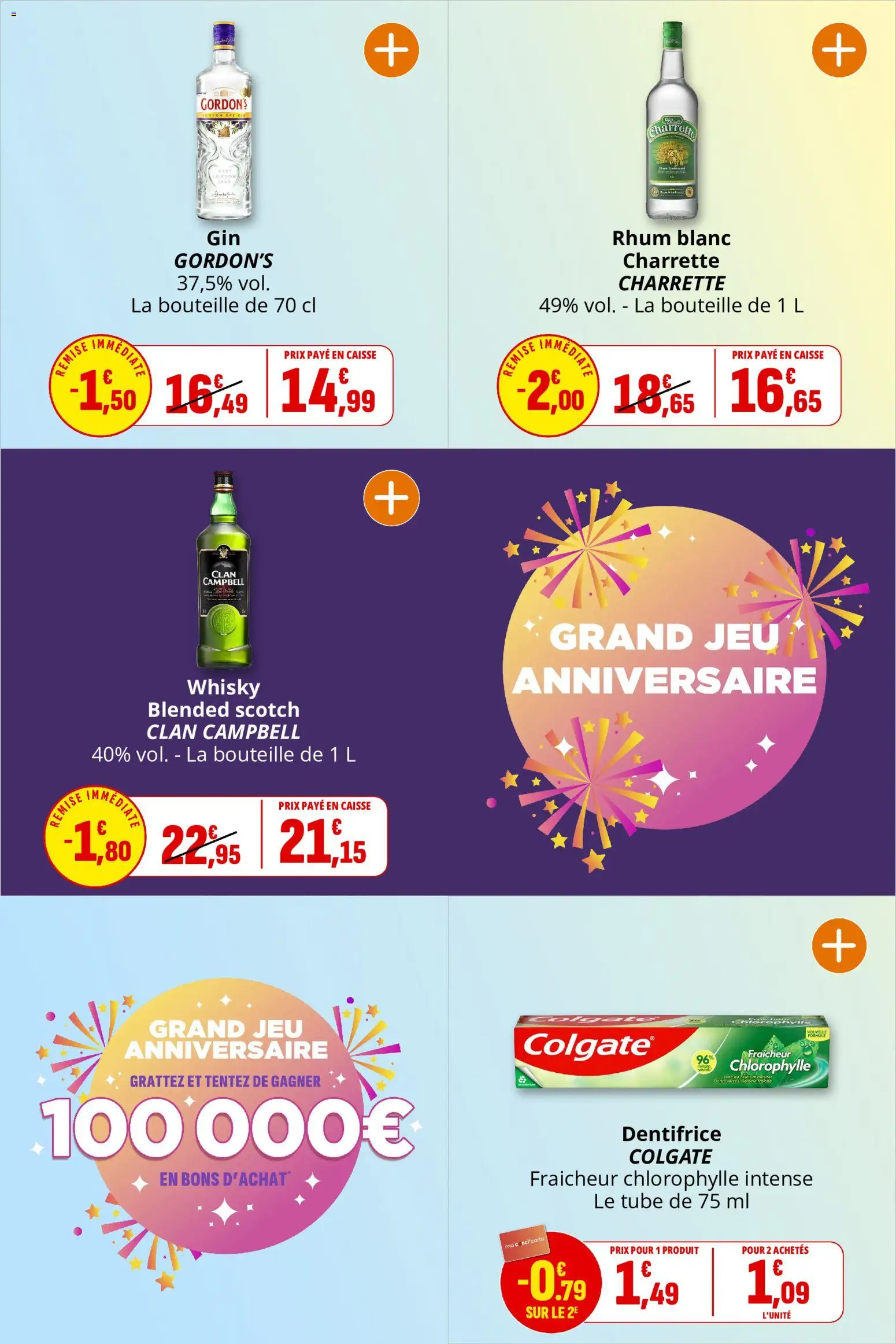 {H1} | Page: 24 | Produits: Whisky, Dentifrice, Rhum