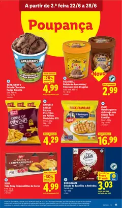 Pré-visualização BEN&JERRY'S Gelado Chocolate Fudge Brownie, Face ao PVP recomendado válido de 22/06/2026 | Página: 11