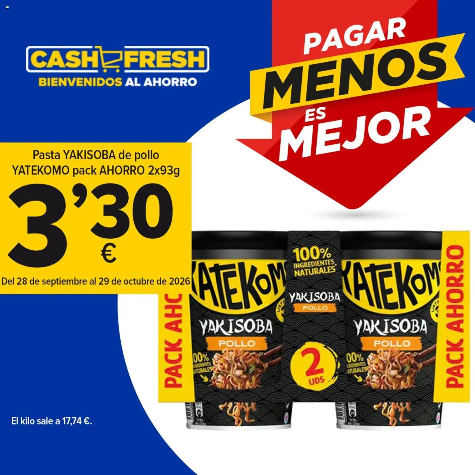 Folleto Cash Fresh - Página 2 - Ofertas válidas hasta el 29 de octubre de 2026