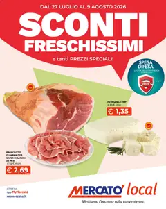 Anteprima del volantino Mercatò volantino Local valido a partire dal 27/07/2026
