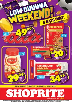 Shoprite specials catalogue – valid from 29.05.2026