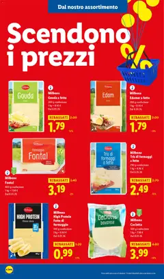 Anteprima del volantino Milbona Edam, Edamer a fette, 200 g confezione valido a partire dal 08.01.2026 | Pagina: 8 | Prodotti: Formaggio