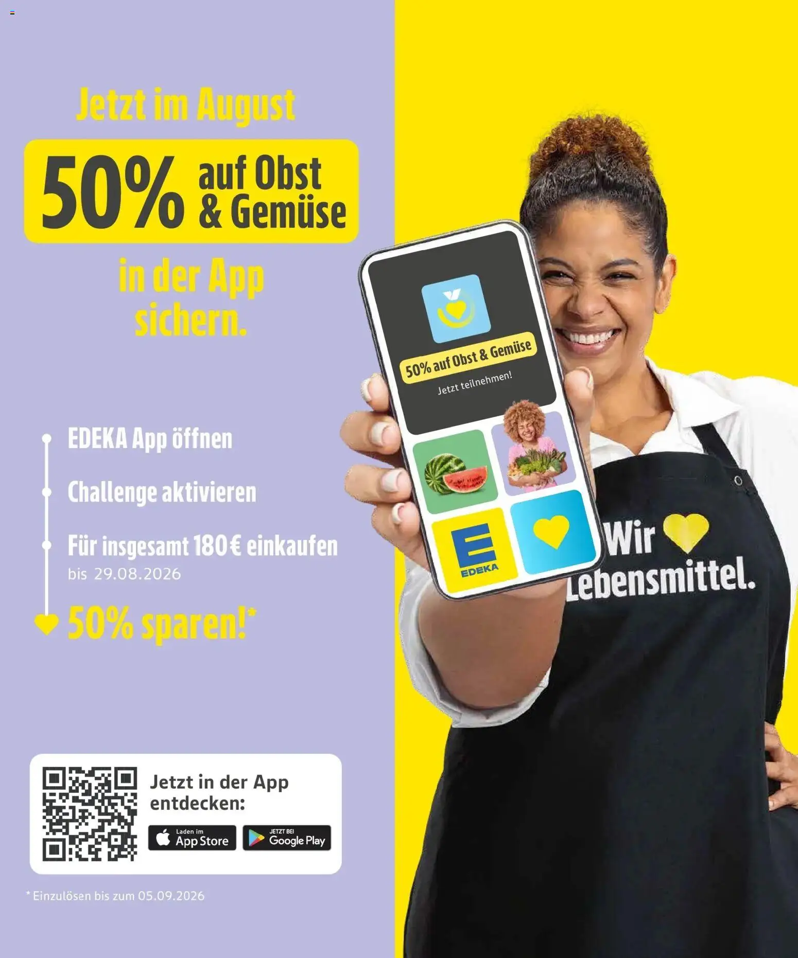 Edeka Prospekt Krumbach (ab 10.08.2026) » Angebote Online | Seite: 22 | Produkte: Gemüse, Obst