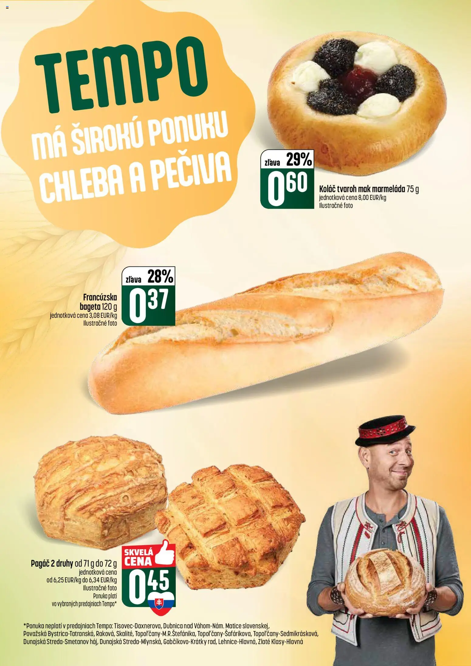 Nové COOP Jednota akcie – leták je platný od 04.06.2026 | Strana: 33 | Produkty: Koláč, Tvaroh, Mak