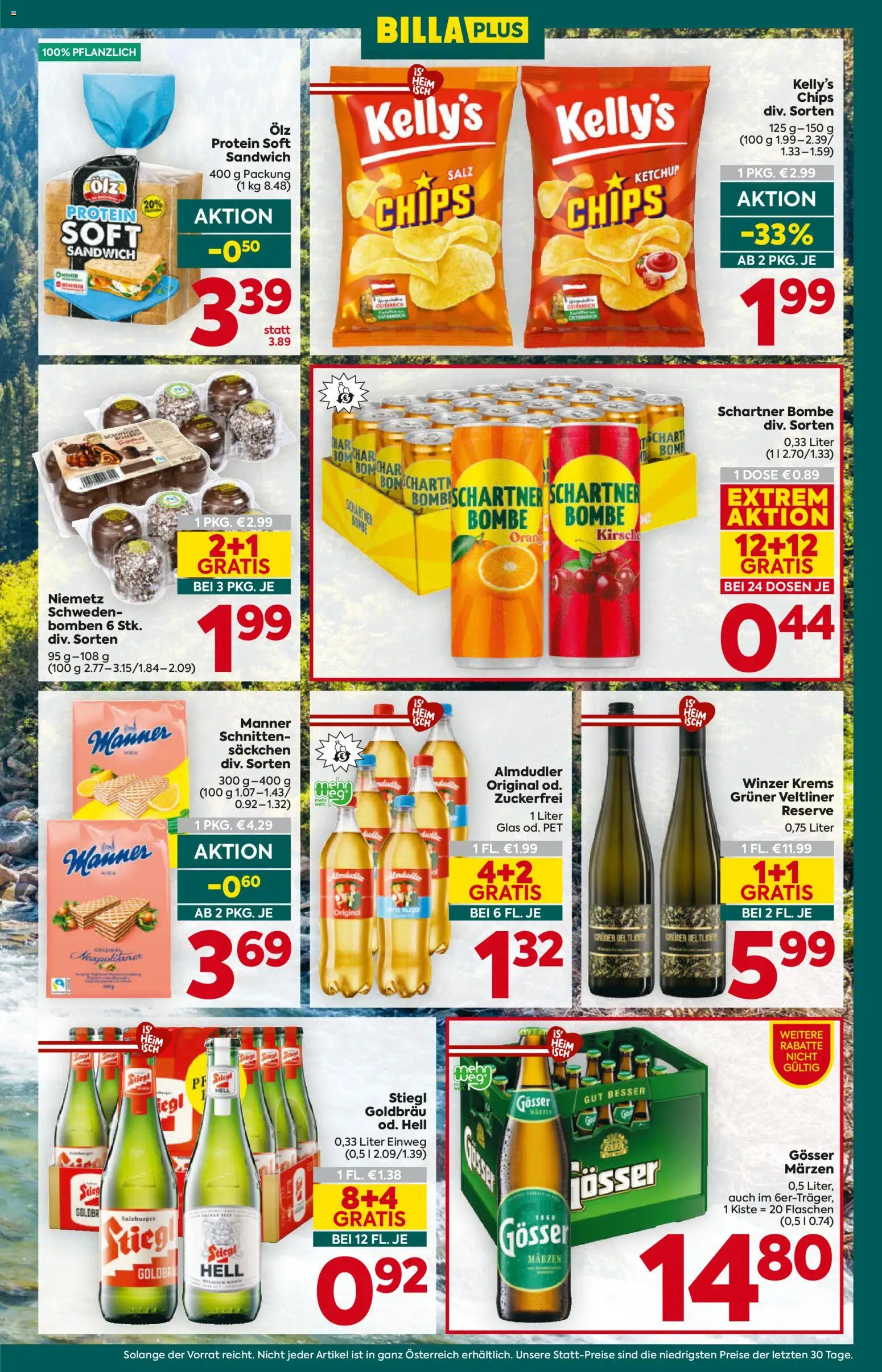 Billa Plus Flugblatt gültig ab 20.08.2026 | Seite: 7 | Produkte: Chips, Ketchup, Salz